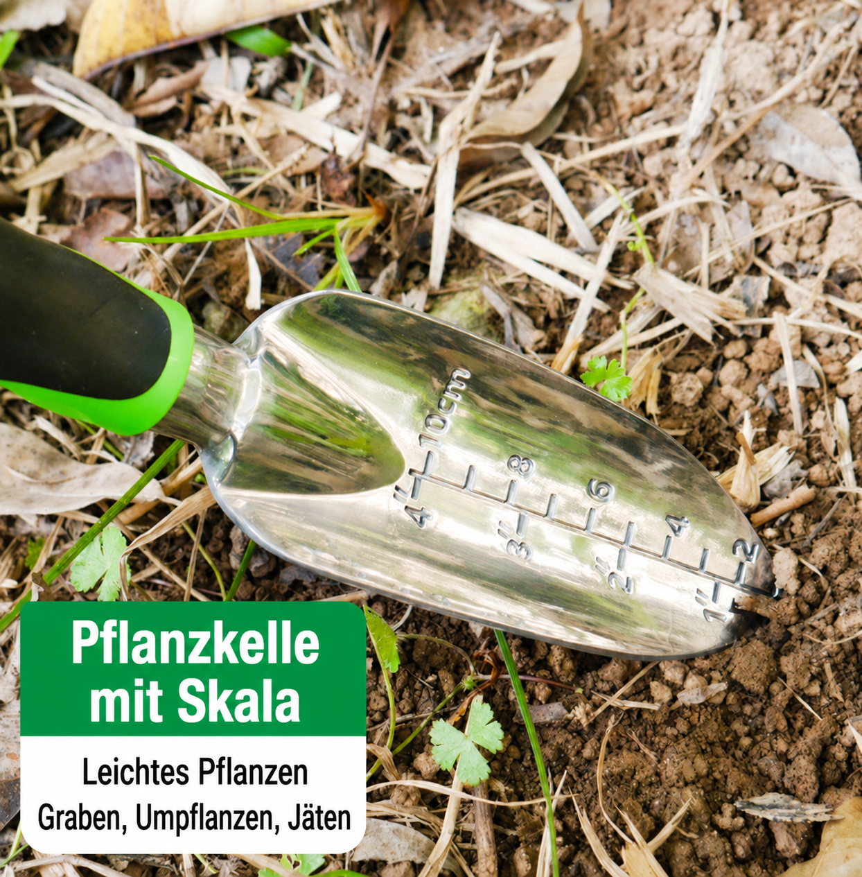 Premium 5-teiliges Gartenwerkzeug-Set aus Aluminium – ergonomische Pflanzschaufeln, Kultivator, Rechen & Wurzelentferner für präzise Gartenarbeit